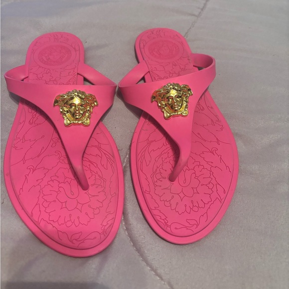 Flat Sandals Flip Flop Versace Versace Thong Sandals/flip Flop